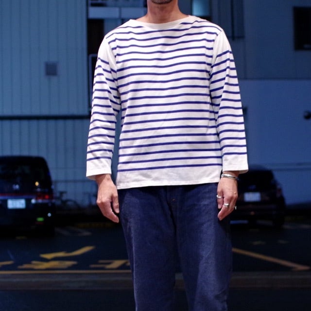 French Navy Marine Border Basque Shirt 108 / フランス軍 オールド