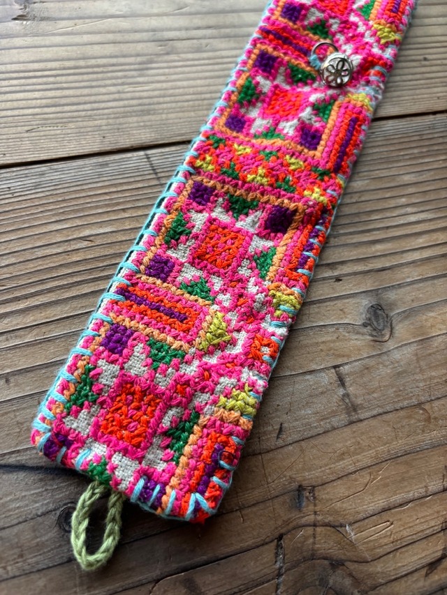 少数民族リメイク バングル11 花モン族 Flower Hmong