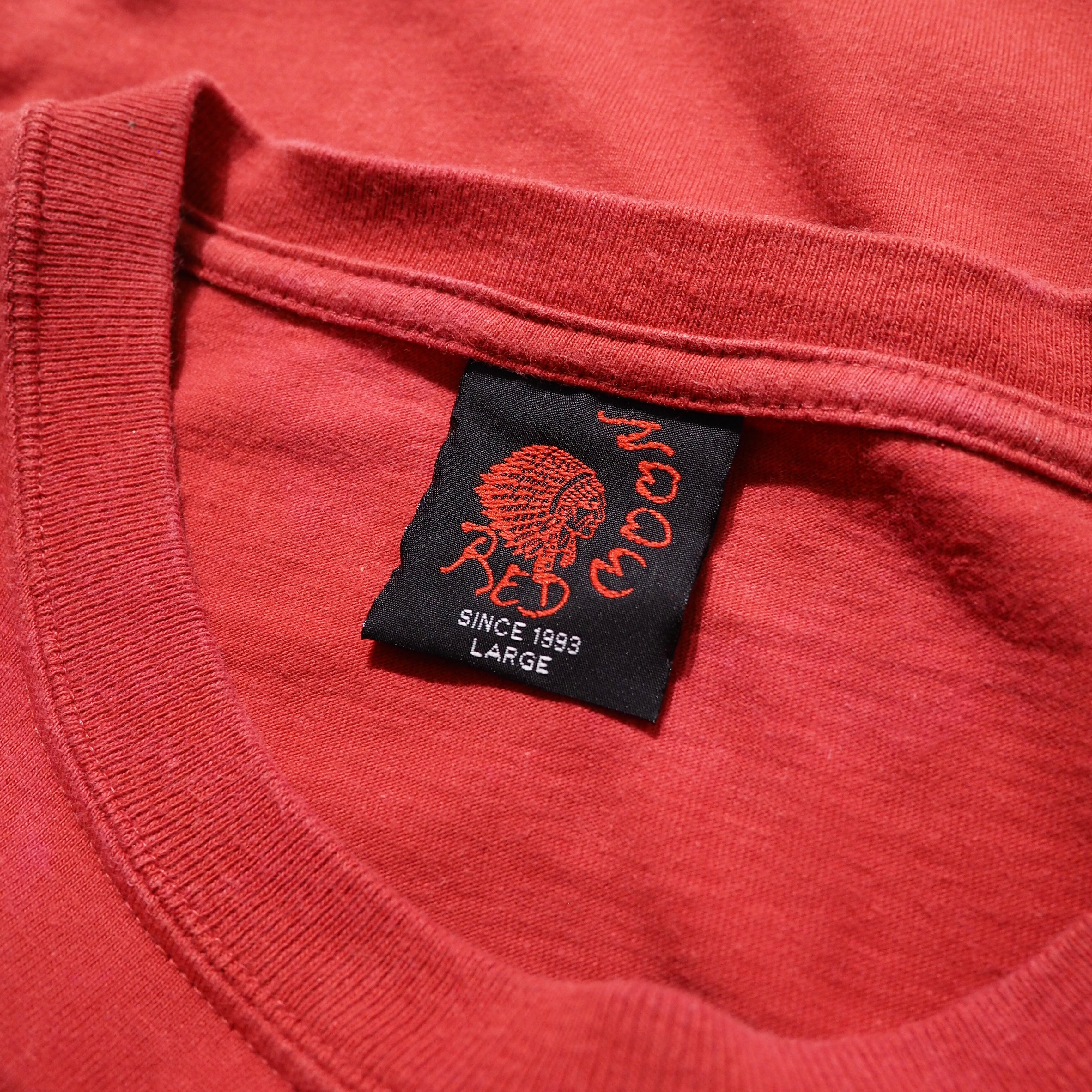 1990s " Real Basic Evolution " Indian Printed Vintage Loose Long Sleeve Tee