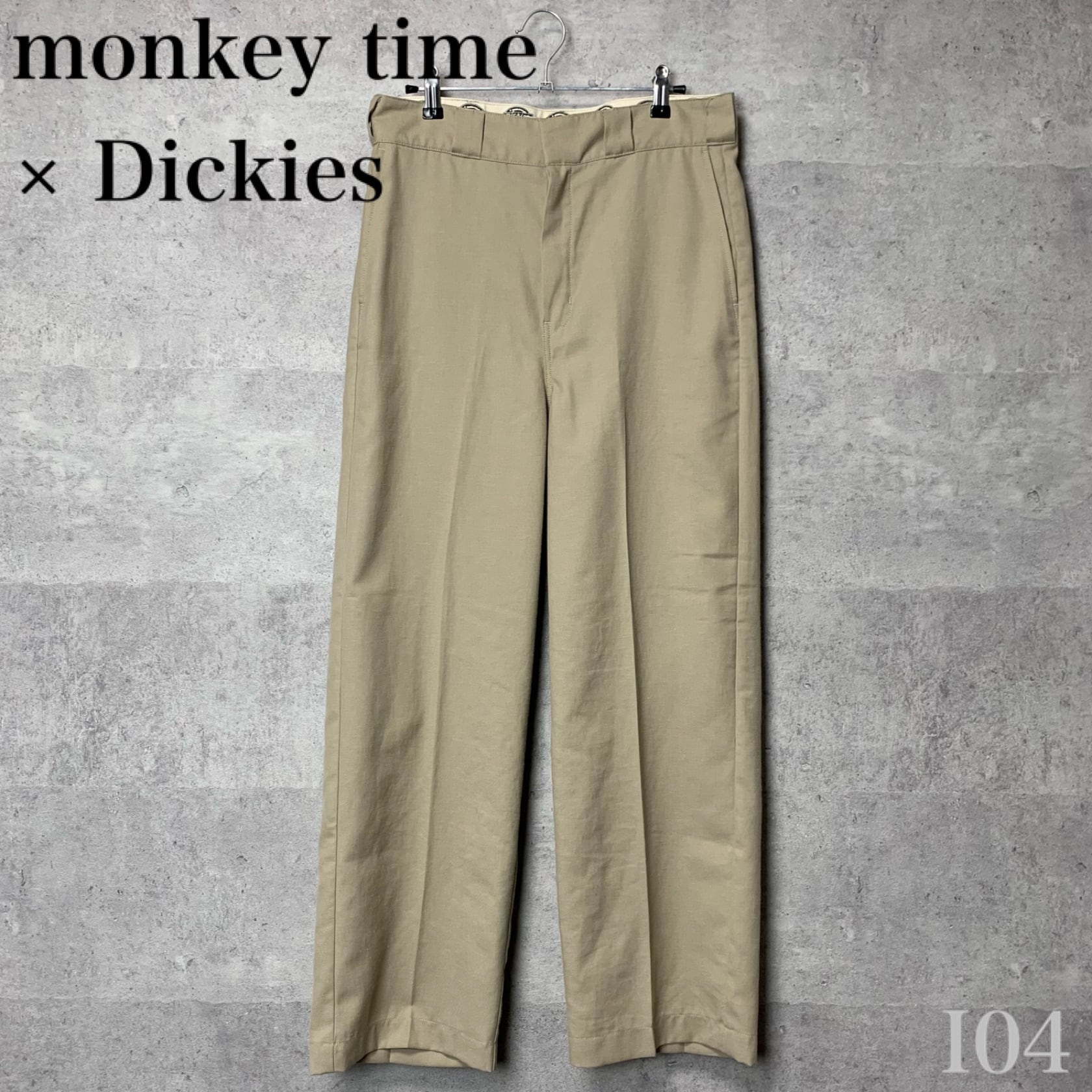dickies monkey time コラボ　別注　874