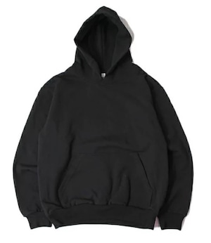 LOS ANGELES APPAREL 14oz HOODED "BLACK"