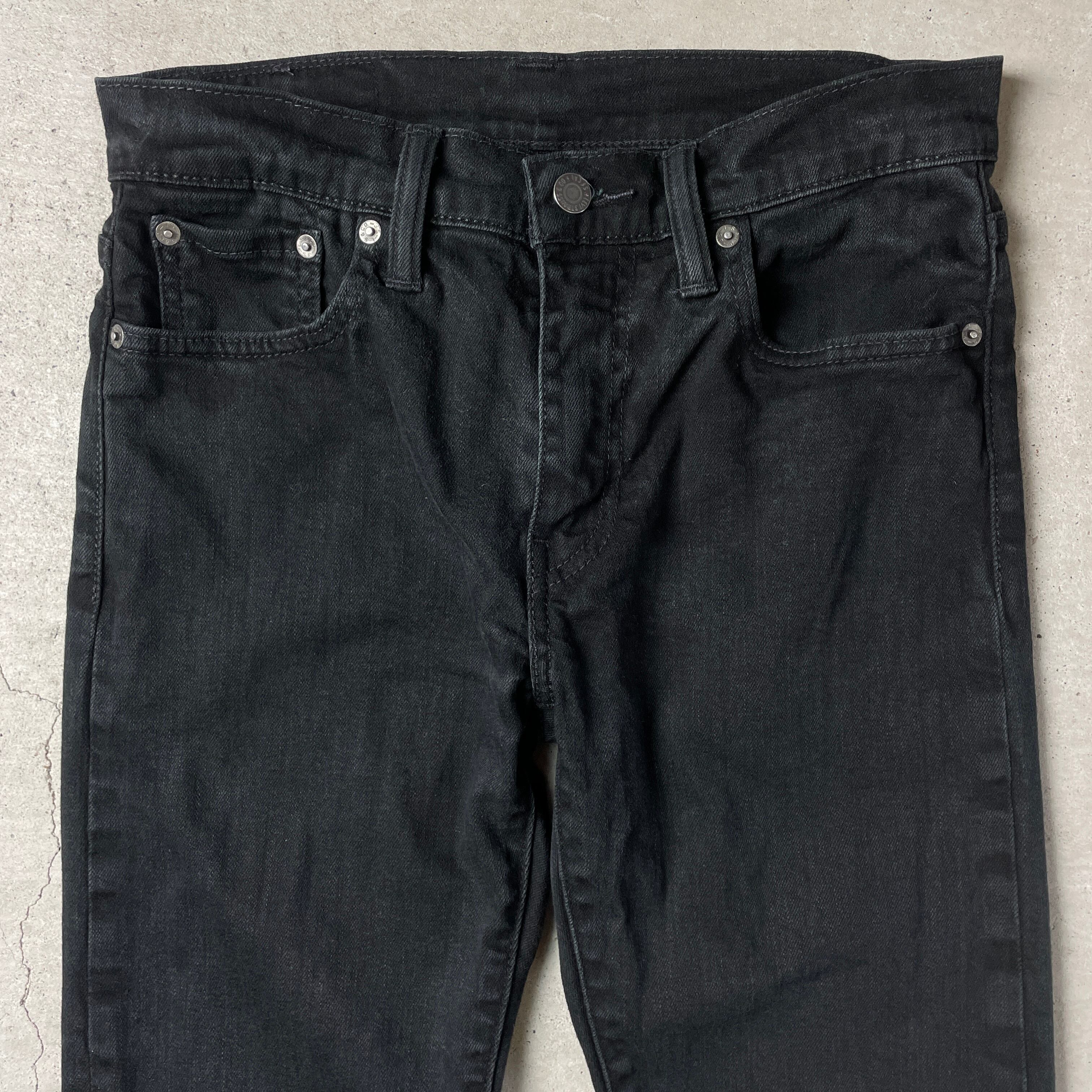 トルコ製 Levi's リーバイス 512 スリムテーパード ブラック デニム