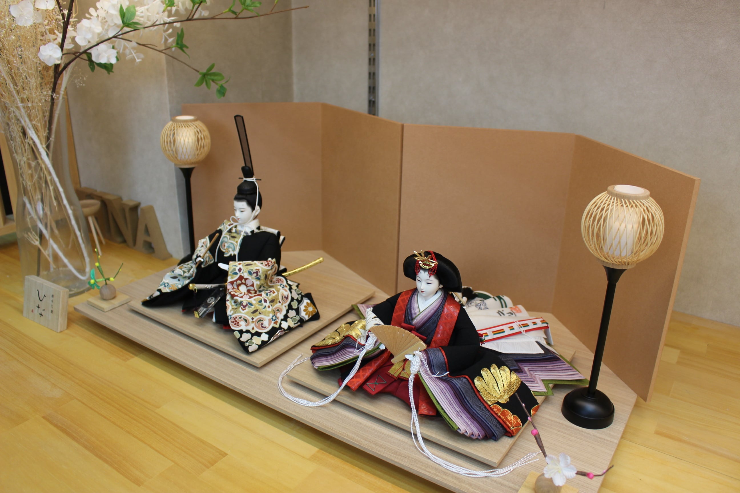 雛人形Fe'e/妖精 清水久遊正絹「留袖」菊金駒仕様 限定一点物親王