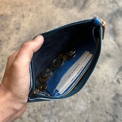 【限定商品】ウォレット フィールフリー D 姫路黒桟革 白漆