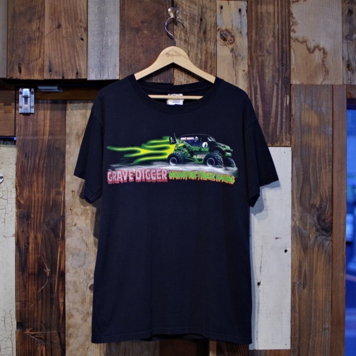 00s USHRA Monster Truck T-shirt / Grave Digger / ホットロッド T