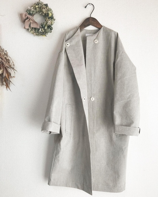 綿ウールバフクロス　HAORI   light  brown