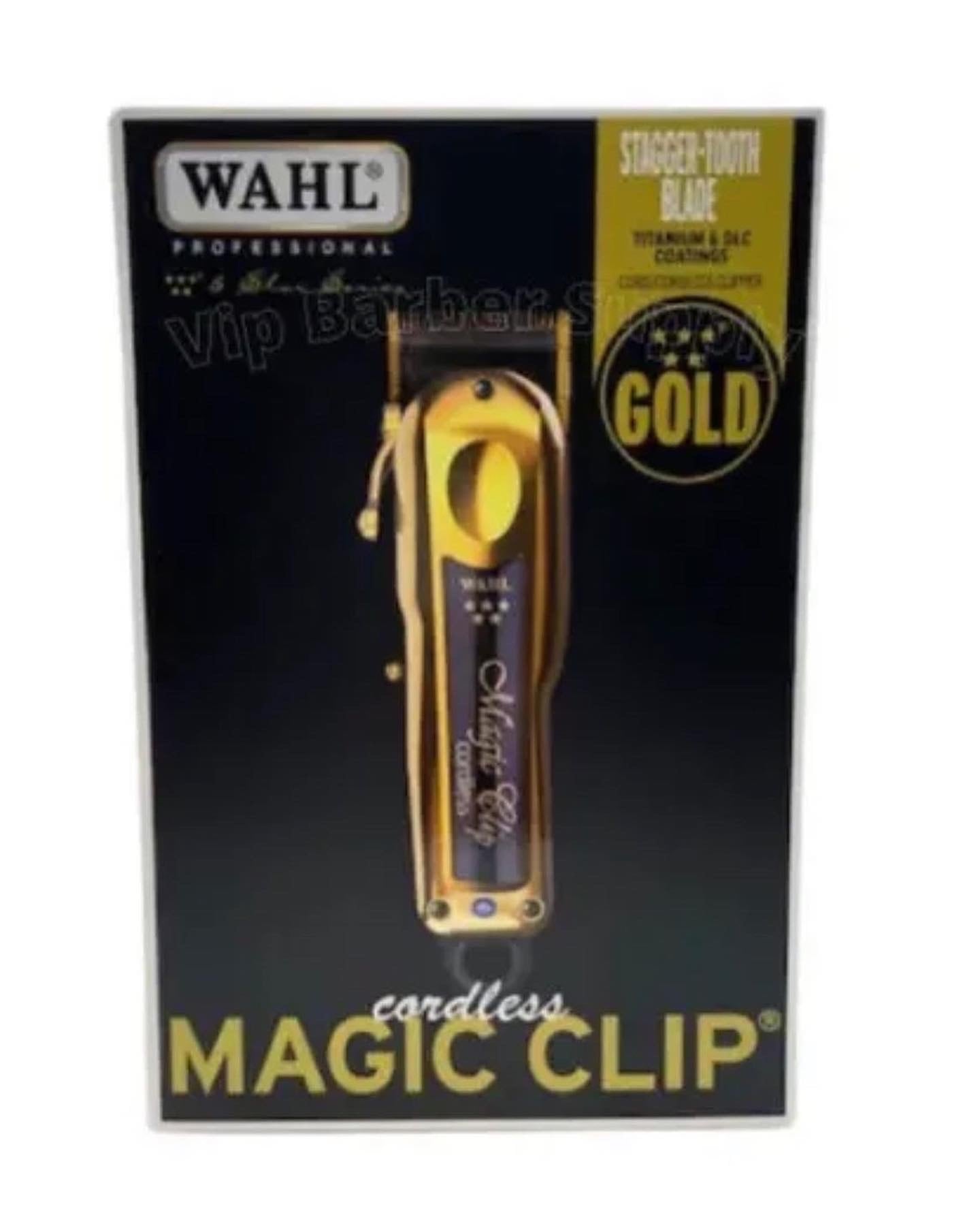 新品並行！WAHL Magicclip Limited GOLD&Black・ウォール コードレス 