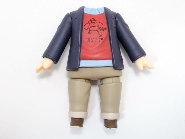 再入荷【1082】 奥村英二 体パーツ 私服（再販版）　ねんどろいど