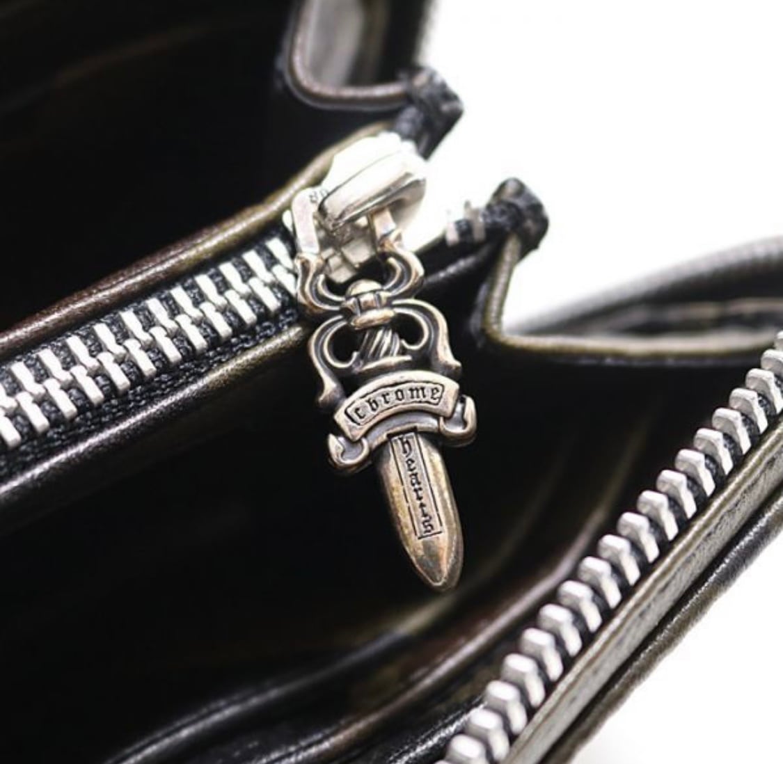 クロムハーツ　ラウンドファスナー CHROME HEARTS クロムハーツ REC F ZIP ウォレット 長財布