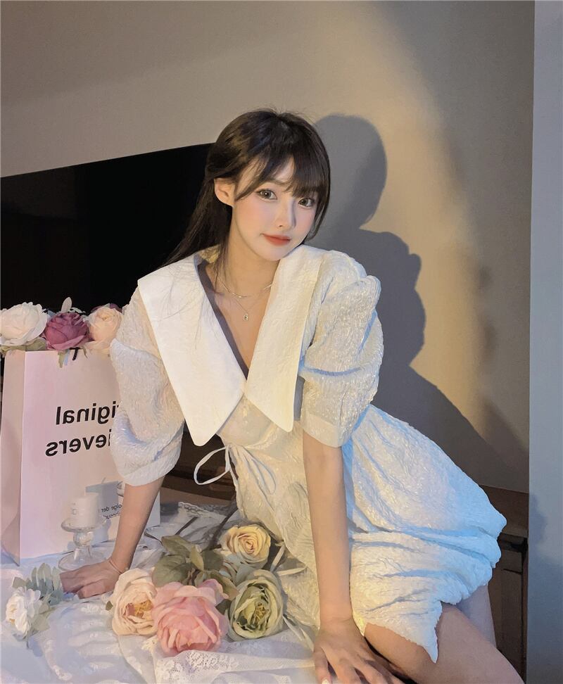 カラードレス サマーショートスカート ウェスト 大人ガーリー スウィート キュート カジュアル 夏物 ブラックストロベリース62481140299