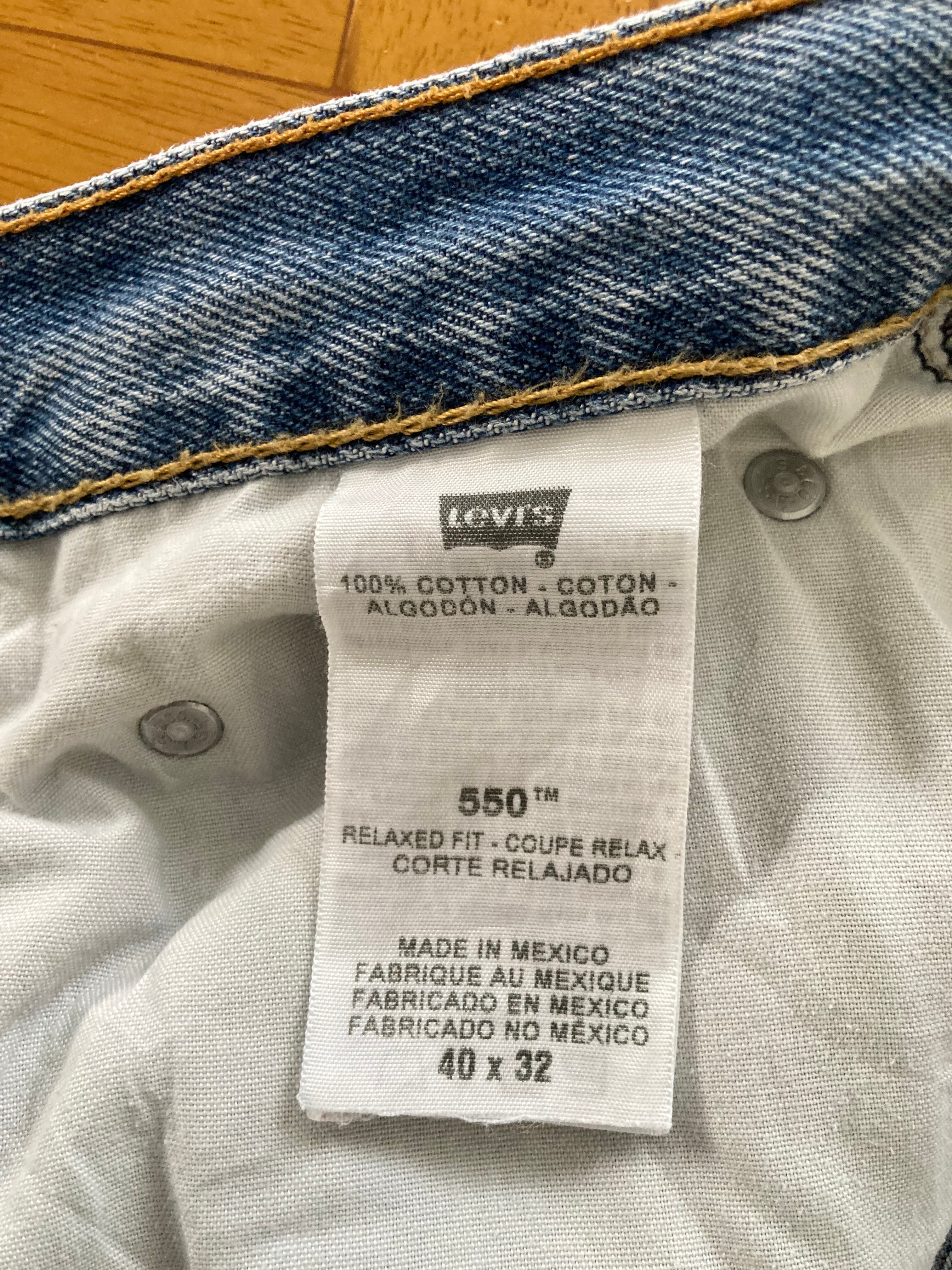 Levi's 550 ペイントデニム ペイントジーンズ | PAY ID