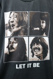 The Beatles 1996 "Let It Be" double printed t shirt