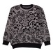 GX1000 / JACQUARD KNIT SWEATER GREY