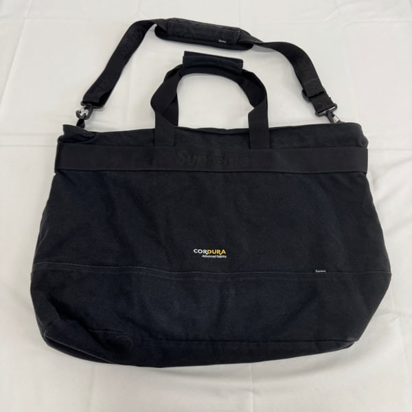 25SS Supreme トートバッグ ブラック CORDURA Supreme/シュプリーム