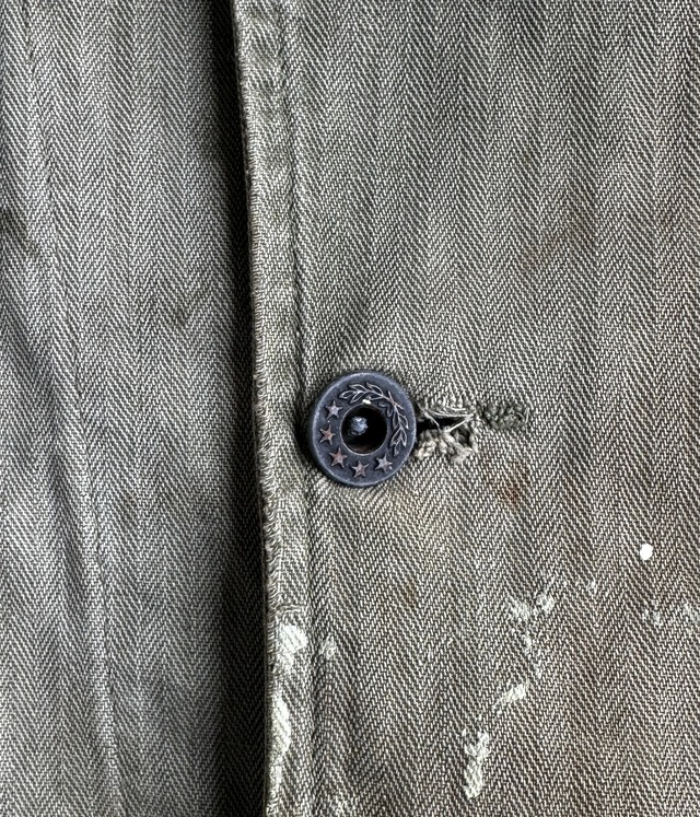 -U.S. NAVY- Vintage 40s P-41 HBT Jacket