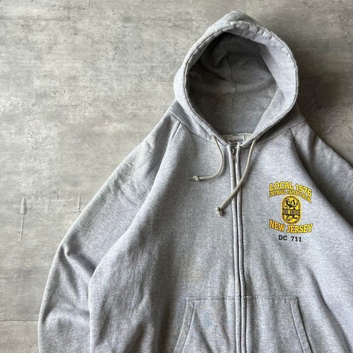 CAMBER / usa製 zip logo hoodie size XL
