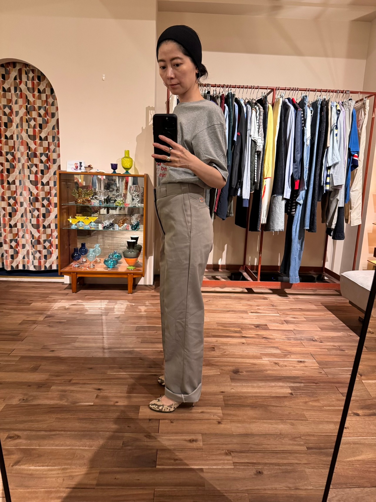 【Dead stock】1990's "Dickies"レディース ワークパンツ MADE IN USA