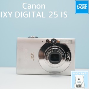 Canon IXY DIGITAL 25 IS デジカメ スマホ転送OK フルセット シロクマカメラ a7191