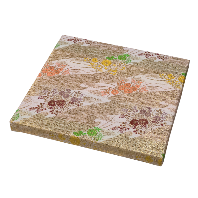 西陣の紋織（金襴）　チビファブリックパネル　TPF0045