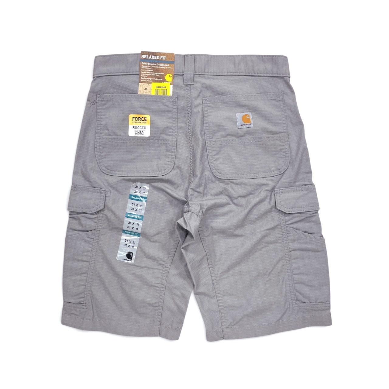 【新品】CARHARTT Force Boxton Work Cargo Short カーハート リップストップ ワークショーツ カーゴショーツ ショートパンツ（IRREGULAR）【SPT-CAHT-004】 - 2