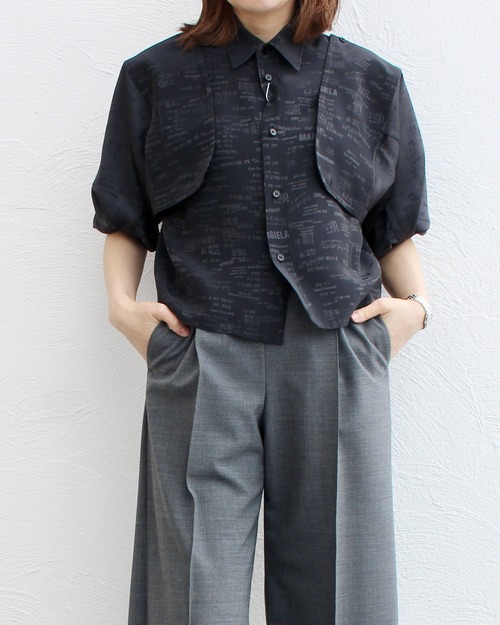 MM6MaisonMargiela/jacquard shirts