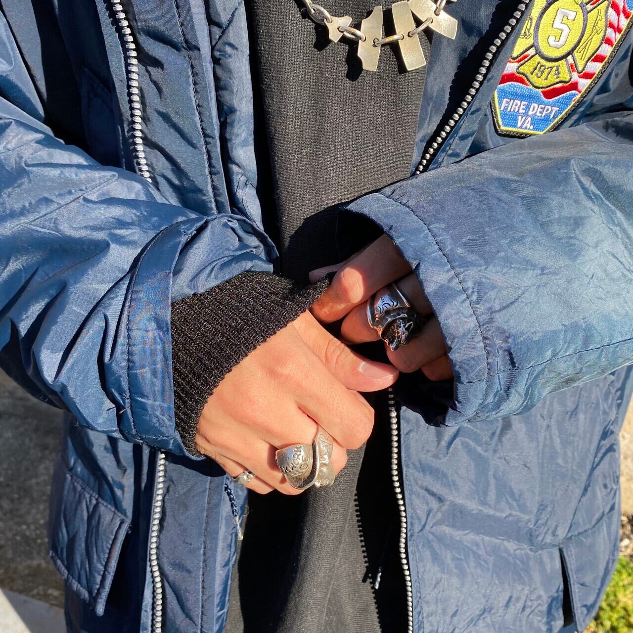 ビッグサイズ 70年代 ANTLER ナイロン ハンティングジャケット