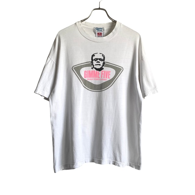 2001 GIMMY FIVE FRANKEN STEIN print t shirt | CLOSE CLOTHES