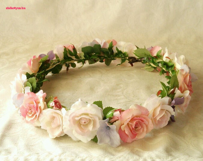 花冠（花かんむり）オーダーメイド♪ ご参考画像一覧になります