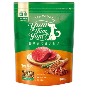 yum yum yum！ 馬肉 ドライタイプ　500g