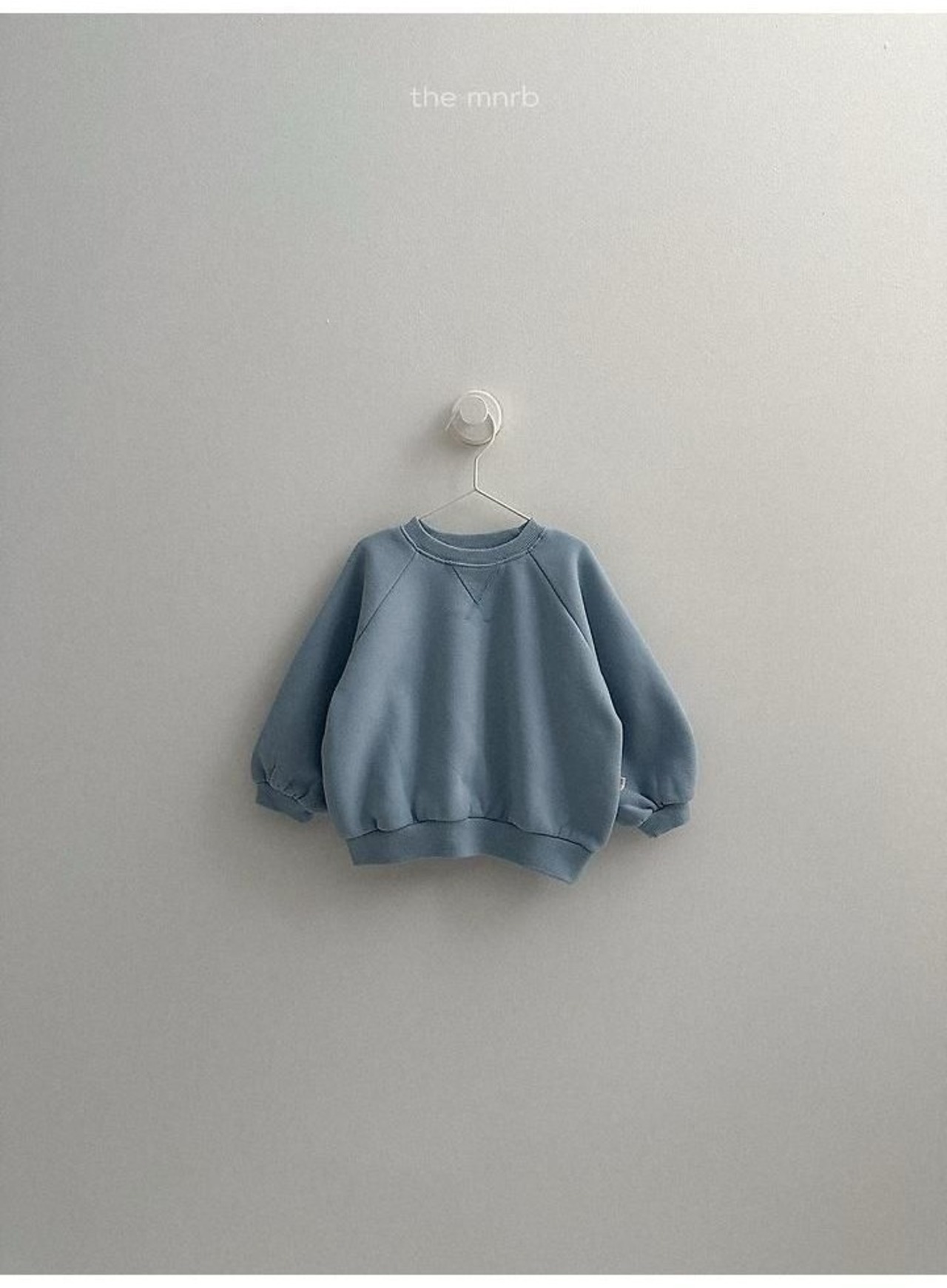 〖取寄〗韓国子供服 / 26winter / minirobe / ラグランラウンドトレーナー / キッズ *S~XL*