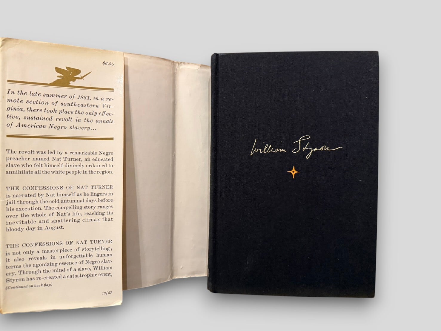 SL1280】【FIRST EDITION】【FIRST PRINTING】The Confessions of Nat