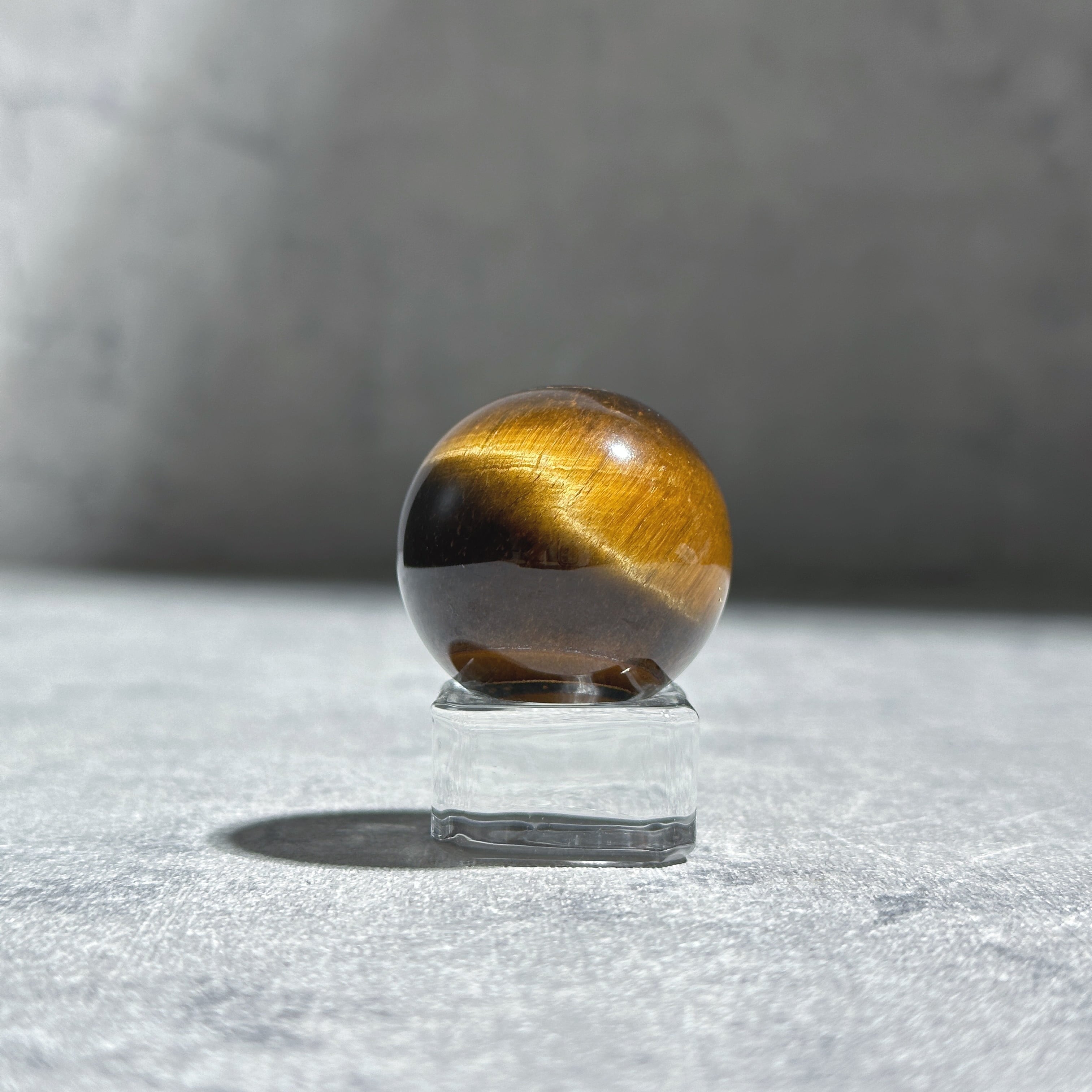 タイガーアイ スフィア（丸玉）02◇Tiger's eye◇天然石・鉱物
