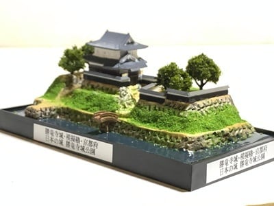 ☆完成品 鹿苑寺 金閣寺 ケース付き ミニ18サイズ 日本の寺 世界遺産