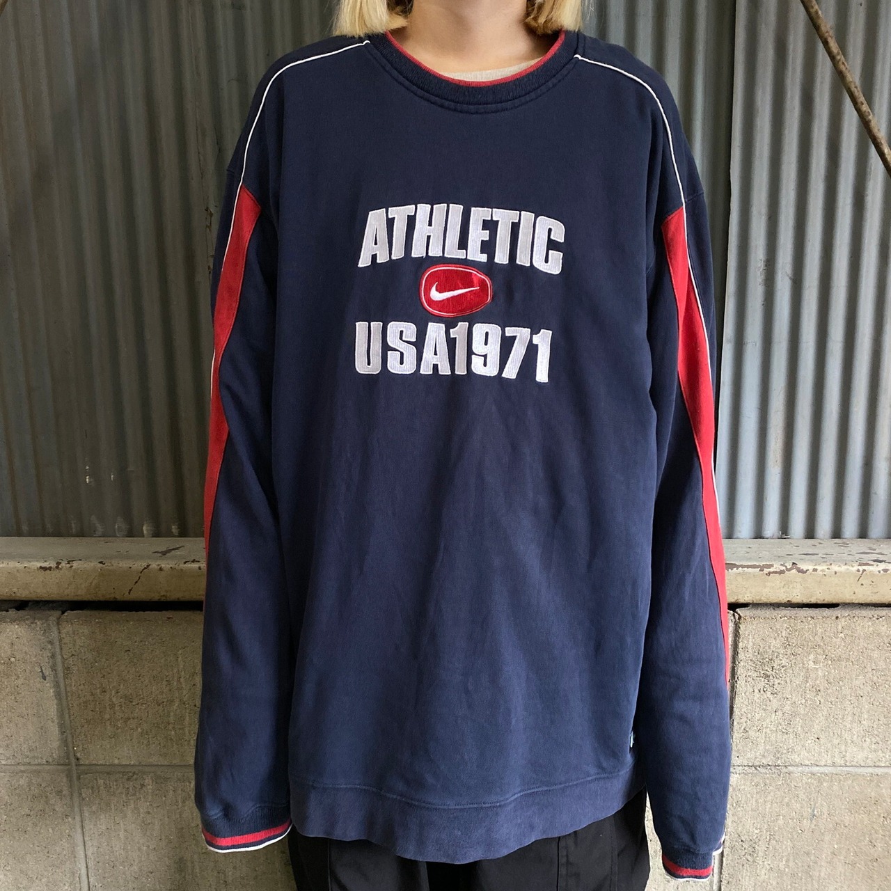 古着 00年代 ナイキ NIKE ワンポイントロゴTシャツ メンズM /eaa452822 