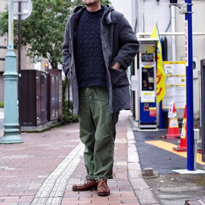 1980s STARK Duffle Coat / Made in ENGLAND 老舗 スターク ダッフル