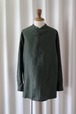 tilt The authentics " Soft Linen Pull Over Shirt (Dark Green)"