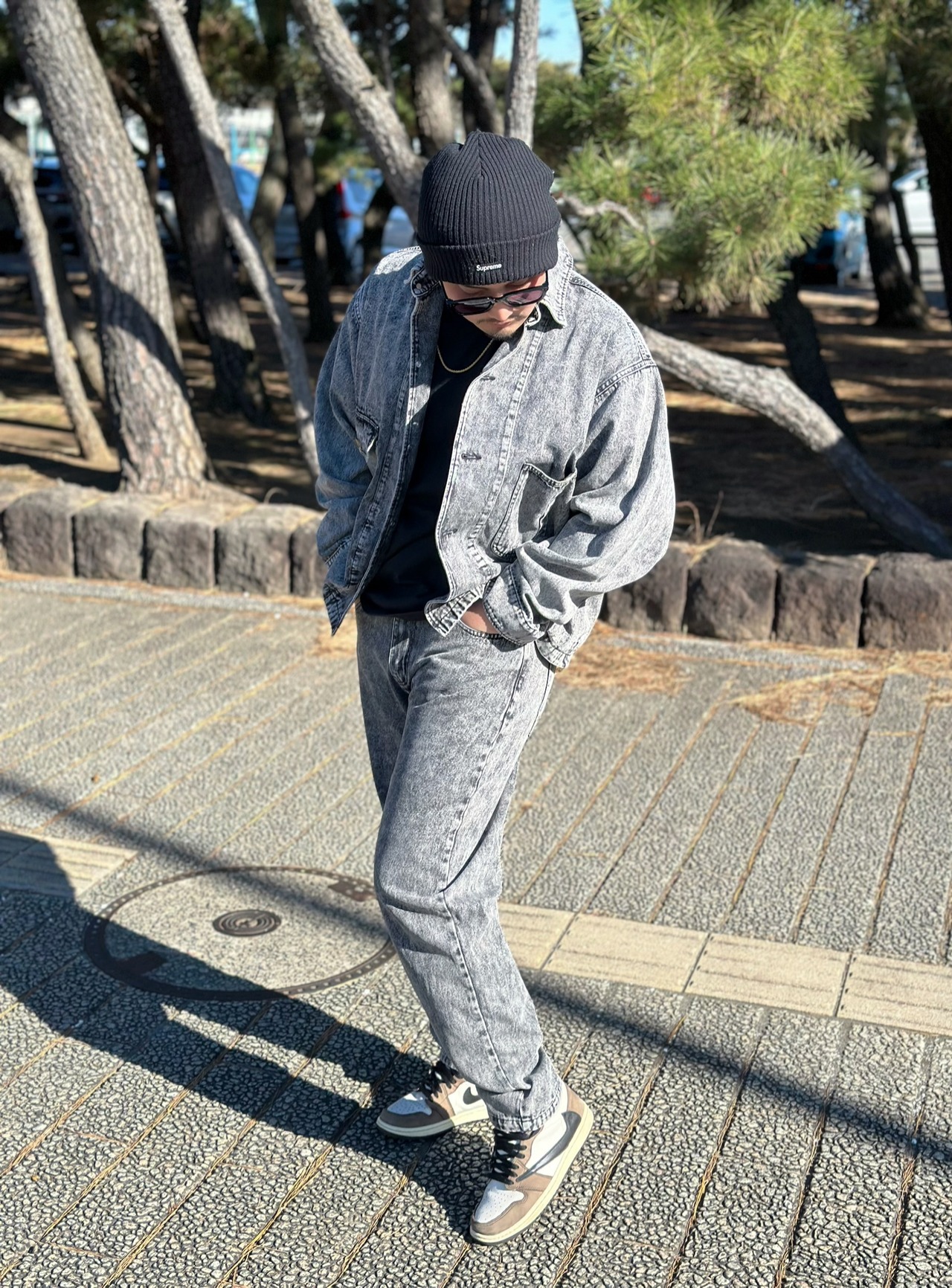 【デニムの新たな進化】Chemical Wash Denim Pants