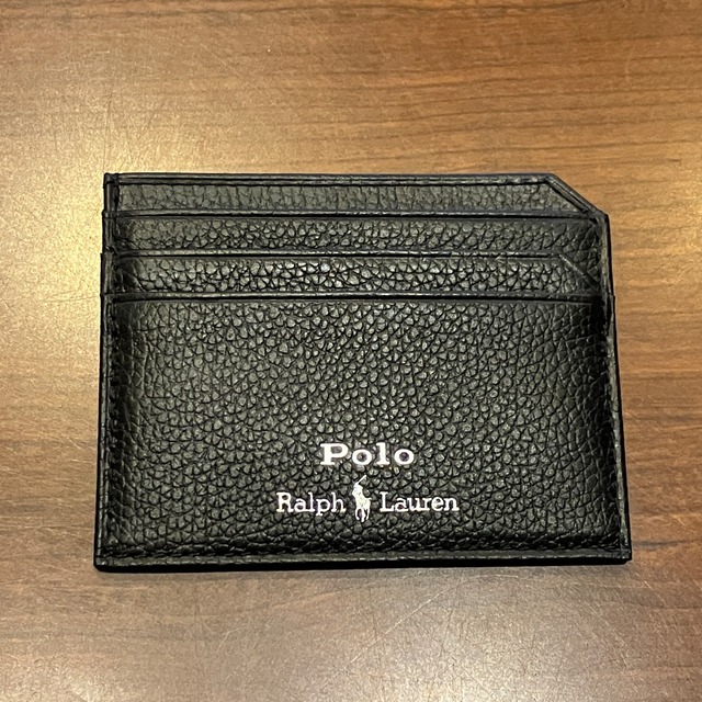 RALPH LAUREN LEATHER CARD CASE