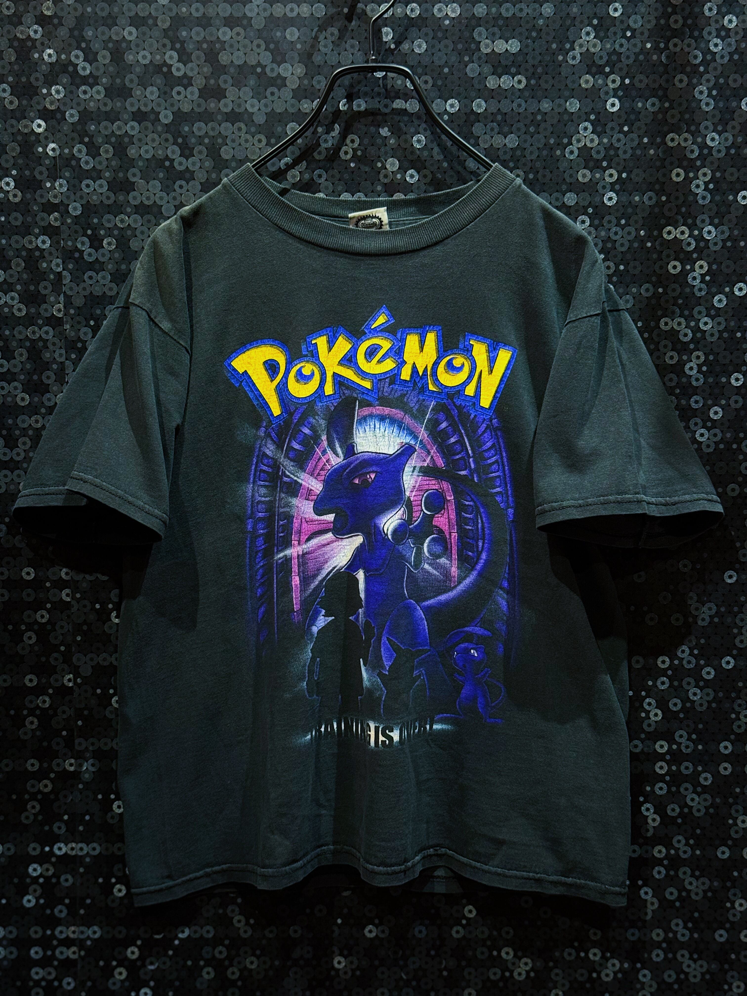 【ÆIEM】"Mewtwo Strikes Back"90's vintage Mewtwo detail t-shirt