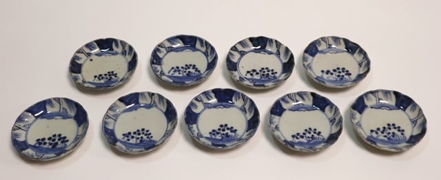 古伊万里染付豆皿 9客 | 賢祥堂 うつわ店
