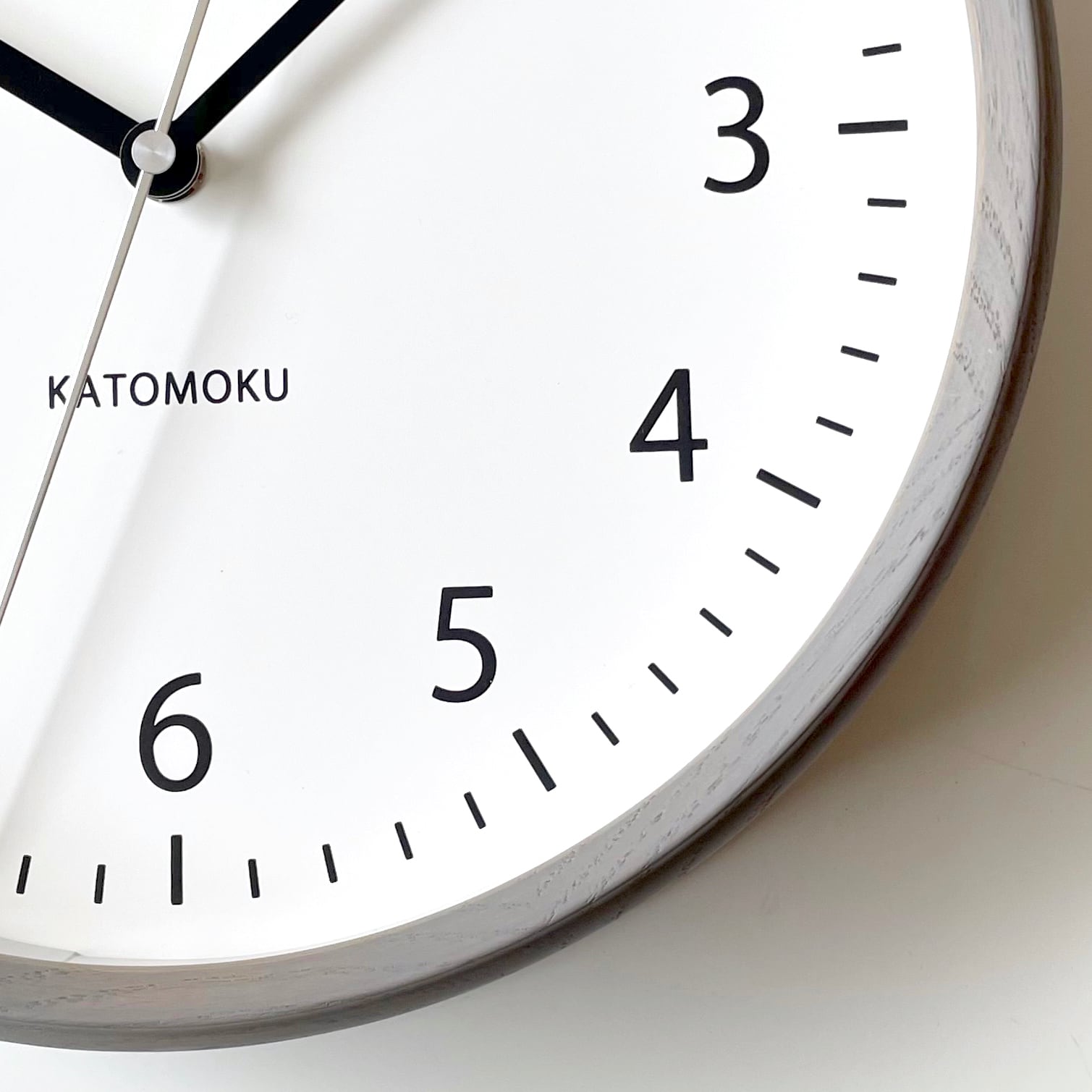 KATOMOKU muku clock 4 km-57G 掛け時計 グレー | 加藤木工株式 KATOMOKU muku clock 4 km-57G 掛け時計 グレー | 加藤木工株式