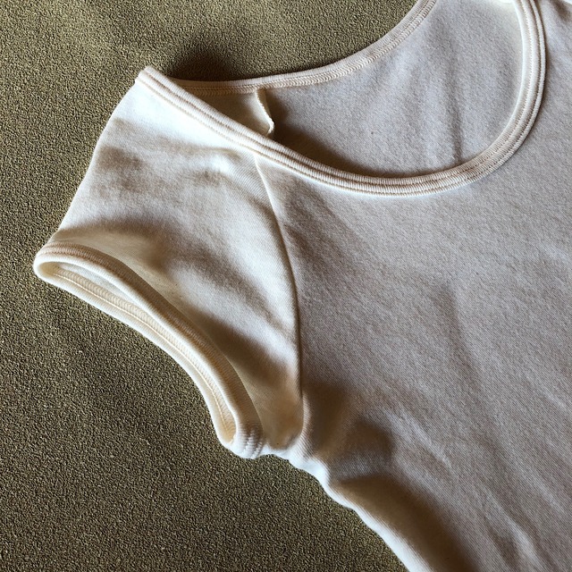 【安藤さんのオーガニックコットン】フレンチスリーブ 〜レディース〜