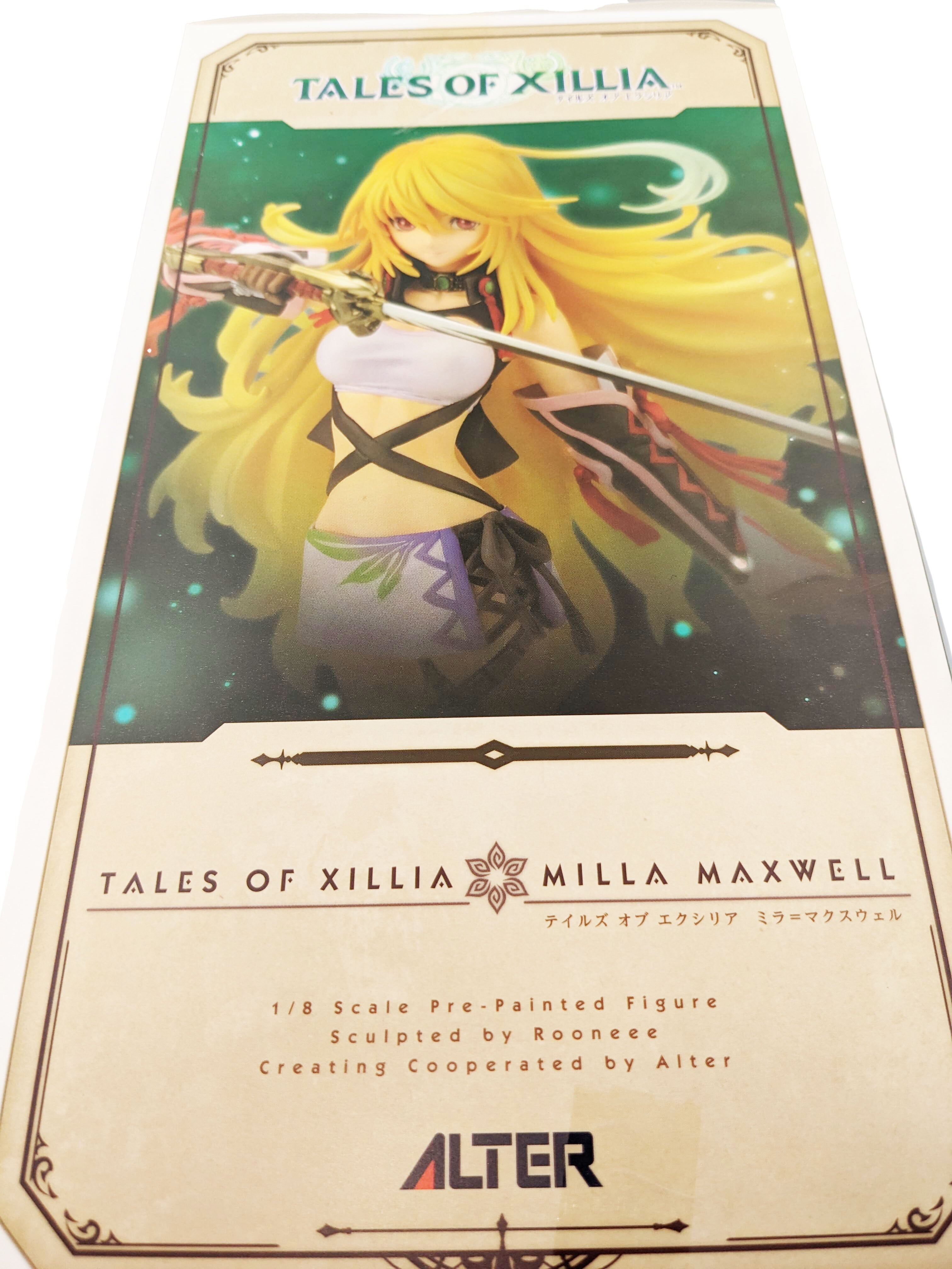 アルター テイルズ オブ エクシリア ミラ＝マクスウェル 1/8scale アルター テイルズ オブ エクシリア ミラ＝マクスウェル 1/8スケール