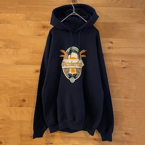 【GILDAN】プリント Oktoberfest Old Chicago スウェット パーカー フーディー hoodie M オクトーバーフェスト US古着