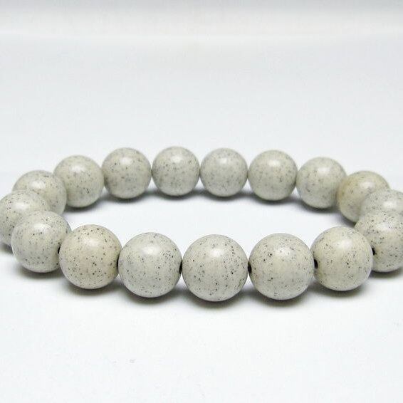 北投石 ブレスレット 12mm 一点物 メール便可 111-50130