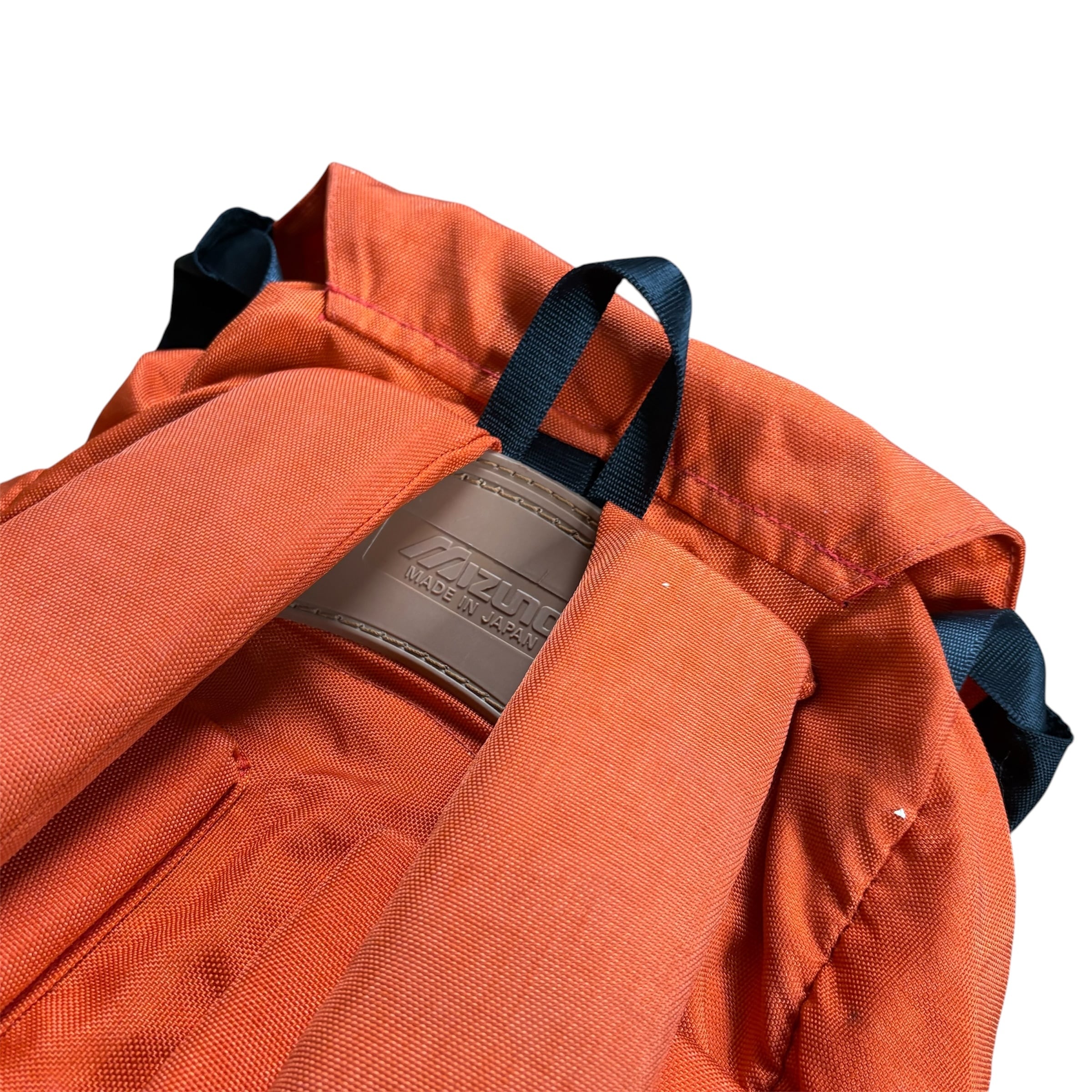 80s–90s MIZUNO Berg Backpack Vintage Red Nylon Daypack Large