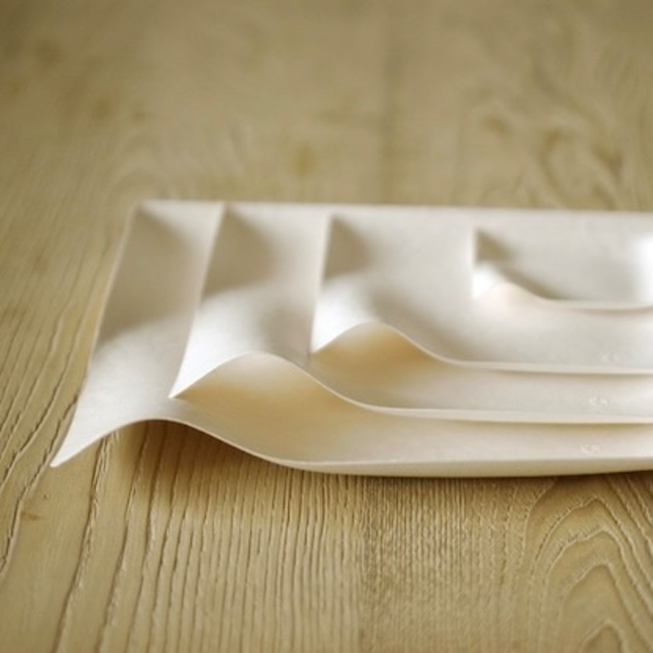 WASARA 角皿(小)12枚入 | Square S(12pc) 8cm | DM-003