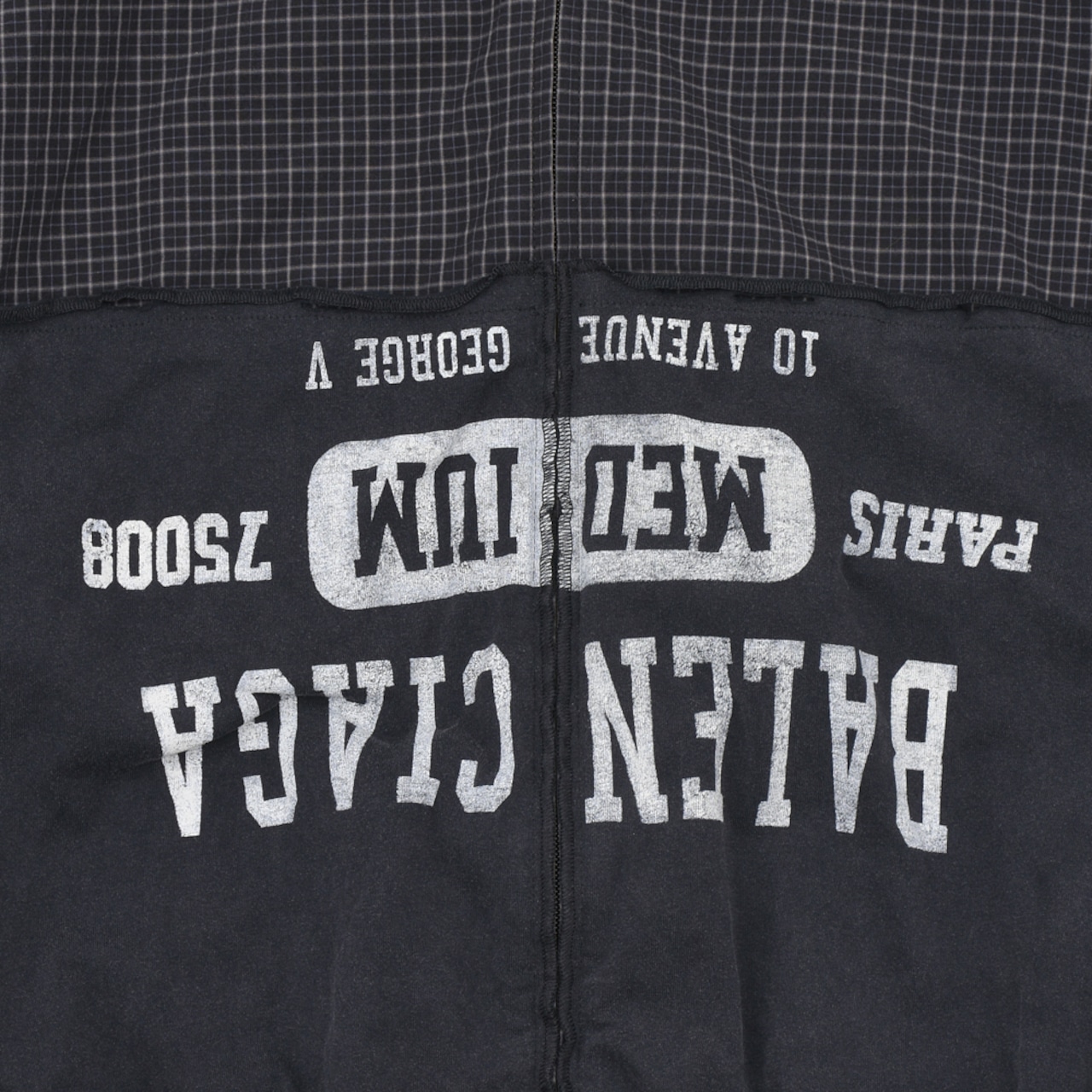 【BALENCIAGA】Patched Hooded Shirt - 9