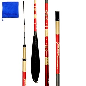 【特価処分】へら竿 13尺 振出式 超軽量52g 高弾性カーボン仕様 細身設計 ハイカーボン釣竿 ヘラブナ用 淡水釣り竿 初心者向け レッドカラー コンパクト収納