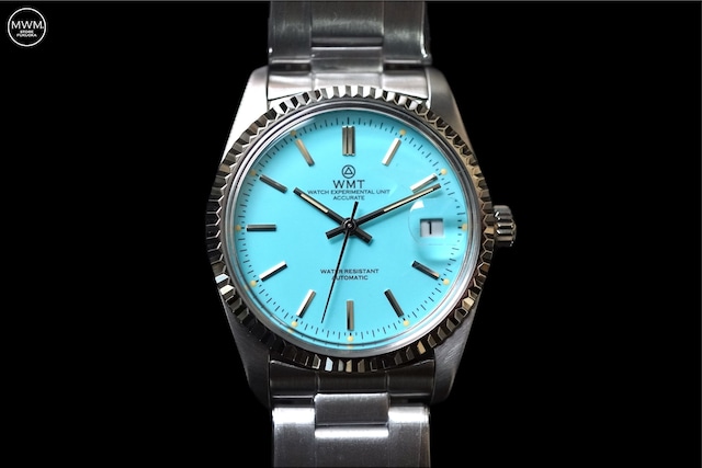 WMT WATCHES Cabochon Capsule Collection– Glossy Sky Blue